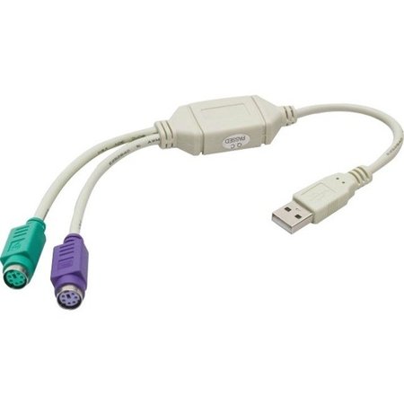 SYBA The Usb To Ps/2 Adapter Allows User To Use Ps/2 Compatible Mouse And SY-USB-PS2
